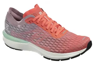 Salomon Sonic 3 Accelerate Road Running Shoes Lightweight Gray Orange 7 thumbnail 1