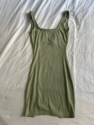 Princess Polly Cayden Mini Dress Green thumbnail 4