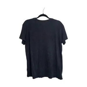 Maurices AC/DC Black Animal Print Graphic Tee Rhinestone Oversized thumbnail 7