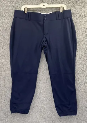 NWT Champro Softball Pants Navy Blue‎ Sports Fastpitch Women's XL x 23 thumbnail 1