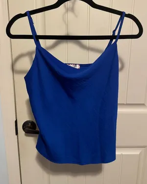 Altar'd State Blue cami top thumbnail 1