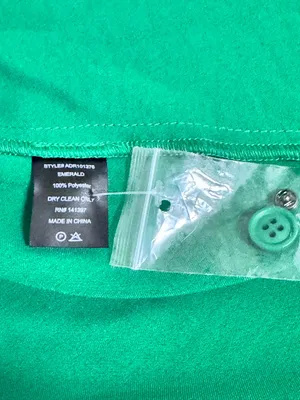 ASTR Satin Wrap Mini Dress Green XL Wedding Guest Cocktail Holiday Party Evening thumbnail 11