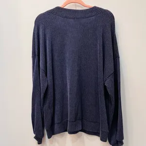 game day gal by texas true blue vnecl oversized sweater sz Large thumbnail 5