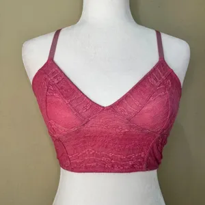 INTIMATELY FREE PEOPLE Lace Bralette Crop Top - Small thumbnail 2