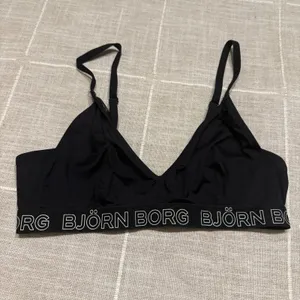 Bjorn Borg Bralette Bundle Black Beige 2PK Sleep Lounge Size 38 thumbnail 2