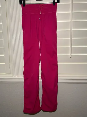 Lululemon Dance Studio Mid-Rise Pant Regular Passionate Pink Size 0 thumbnail 6