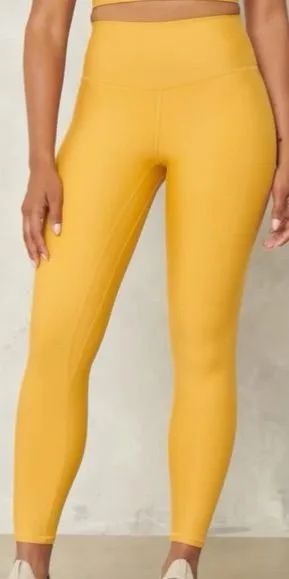 Abercrombie & Fitch YPB sculptLUX 7/8-Length Leggings Curve Love Sz Small 💚🍄 thumbnail 1