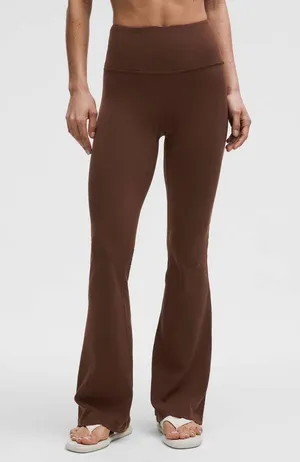 Lululemon Size 2 Lava Cake Groove Nulu Super-High-Rise Flared Athletic Pants thumbnail 1