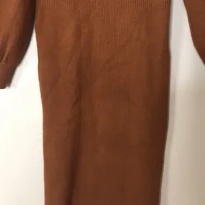 Hyfve brown puffer sleeves sweater dress size large ladies cute‎ modest thumbnail 13