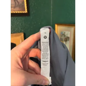 Lululemon Align Ribbed High-Rise Pant 28" Sz 14 Rhino Grey thumbnail 4