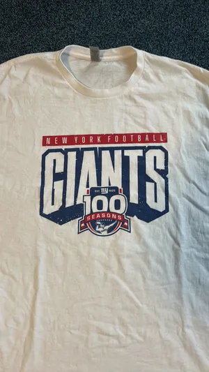 National Football League New York Giants Football 100 Seasons T-Shirt thumbnail 2