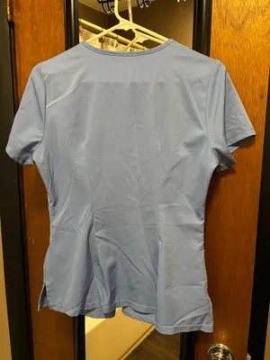 Healing Hands Scrub Top Women’s Small Ceil Blue thumbnail 5