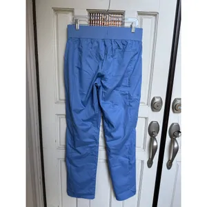 Landau ProFlex Agile Stretch Women's Scrub Pants Cargo‎ Pockets Blue Size Medium thumbnail 4
