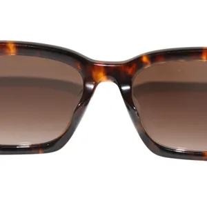 Miu Miu SMU 07Y 53mm Rectangular Sunglasses in Blond Havana thumbnail 9