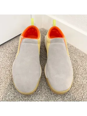 Sorel Ona RMX Moc Shoe Size 11 Gray Canvas Suede Waterproof Gorpcore Alternative thumbnail 8