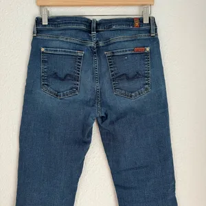 7 For All Mankind Womens Jeans Size 29 Blue Denim Bootcut Medium Dark Wash thumbnail 7