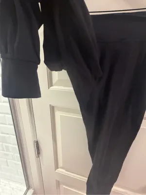 lululemon athletica Black Cropped Jogger Pants thumbnail 2
