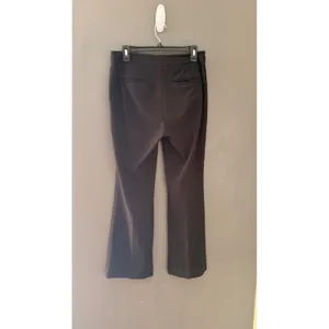 The Boot Womens Black Sailor Bootcut‎ Pants Gold Pearl Buttons Size 6 Mid Rise thumbnail 5