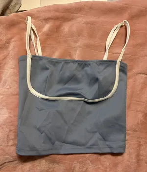 Edikted blue with white lining top with tags! thumbnail 1