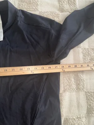 Lululemon Two Track Mind Jacket Black Bomber Full Zip Reflective Trim Womens S thumbnail 3