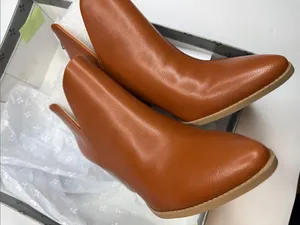 Sun + Stone Women's Elizaa Notched Pointed Toe Dress Booties Size 6M thumbnail 4