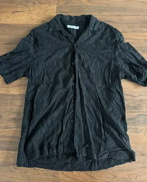 Men’s Zara black shirt thumbnail 1