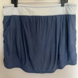 Free Country Womens Plus‎ 1X 16W 18W Blue Swim Skort Skirted Bikini Bottom FC18 thumbnail 9