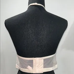 Victoria's Secret Cream Lace Halter Bra thumbnail 3