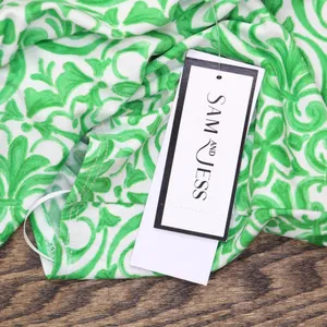 NWT Sam and Jess Womens V-Neck Cap-Sleeve Shirt Top TA3718766W Poison Green S thumbnail 3