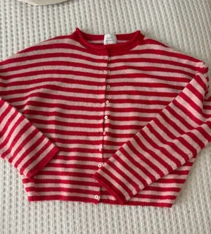 Striped Button Up Sweater thumbnail 1