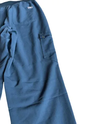 Figs Technical Collection Slate Blue Jogger Scrub Pants Zip Cargo Small Women's thumbnail 13