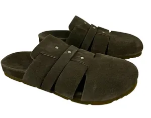 Free People Mule Clogs Sunday Season Khaki Green Slip On Women’s 36 USA 6 thumbnail 9