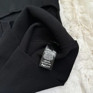 Aritzia Cutout Knit Bodycon Dress XS - Black thumbnail 5