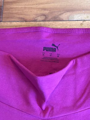 Puma Women's Essentials Straight Leg Full-Length Pink Pants thumbnail 3