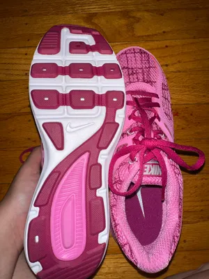 Nike Pink Dual Fusion Sneakers thumbnail 4