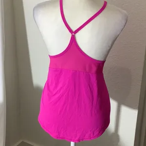 All in Motion NWOT Active Racerback Mesh Ventilated Quick Dry Size XL HOT PINK thumbnail 4