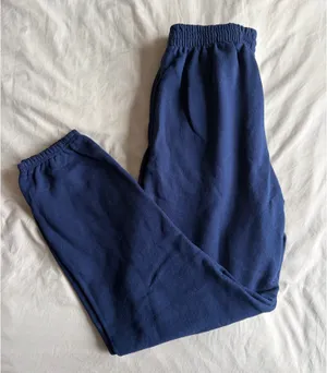 Navy Sweatpants Fruit of the Loom thumbnail 1