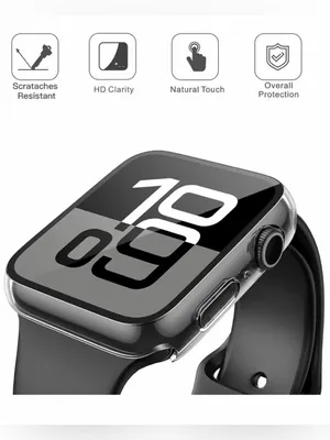 CLEAR CASE FOR WATCH COMPATIBLE WITH APPLE WATCH CASE 46 mm 10 11 series NIB NWT thumbnail 2