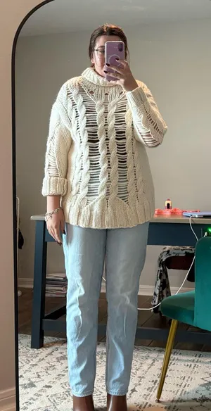 ZARA Crochet Sweater thumbnail 5