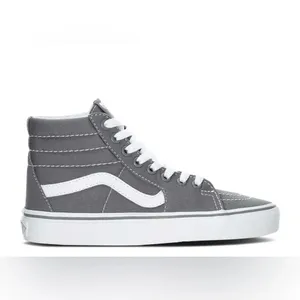 Vans Sk8-Hi Top‎ Sneaker - Frost Gray Canvas Canvas Shoes - Women's 7.5 thumbnail 2