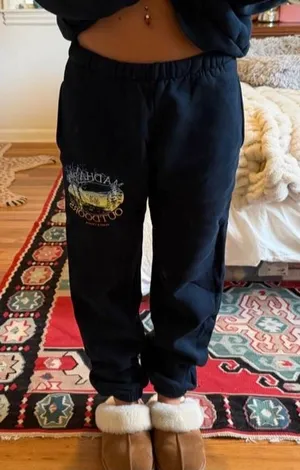 Madhappy Outdoors Sweatpants Heavyweight Women’s Size Small Relaxed Navy thumbnail 1