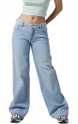 Pacsun Casey Low Rise Baggy Jeans Indigo NWT Katrine Size 33 thumbnail 1