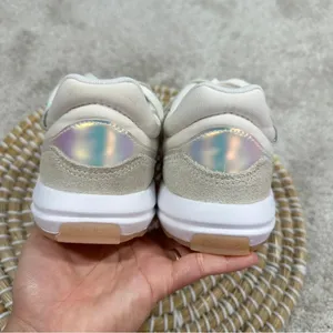 Adidas Women's Retrorun Running Shoes Sneakers GV7374 in Chalk White Size 7 thumbnail 5