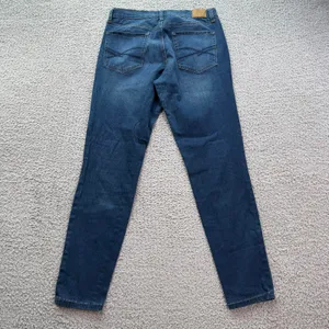 Aeropostale AERO High Rise Skinny Jeans Womens 10 Blue Stretch Denim Slim Fit thumbnail 2
