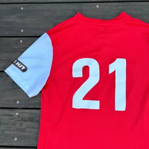 Red Nike Kia Route 6 Auto Mall Soccer Jersey thumbnail 6