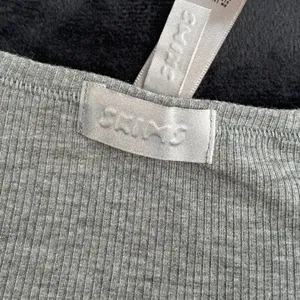 Skims Soft Lounge Ribbed Tank Top Heather Gray Size XS thumbnail 6