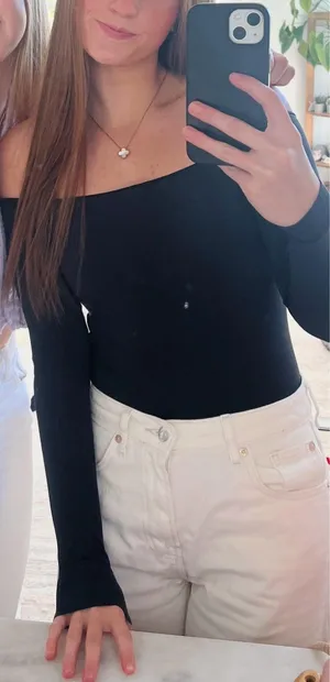 SKIMS Off-The-Shoulder Bodysuit Essential thumbnail 2