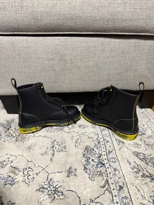 Dr Martens 1460 Marbled Sole Smooth Leather Lace Up Boot thumbnail 8
