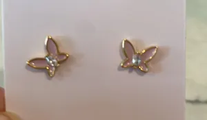 Kate Spade Social Butterfly Mini Stud Earrings NWT thumbnail 3