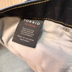 Torrid Premium Women's Jeans Size‎ 18 Regular Blue Denim Sky High Skinny thumbnail 6